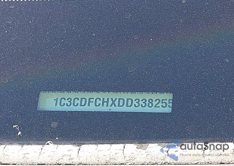 2013 Dodge Dart Limited из США, поврежденный, VIN 1C3CDFCHXDD338255